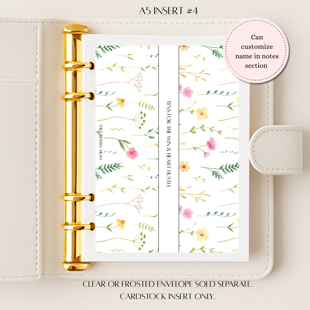 A5 Inserts