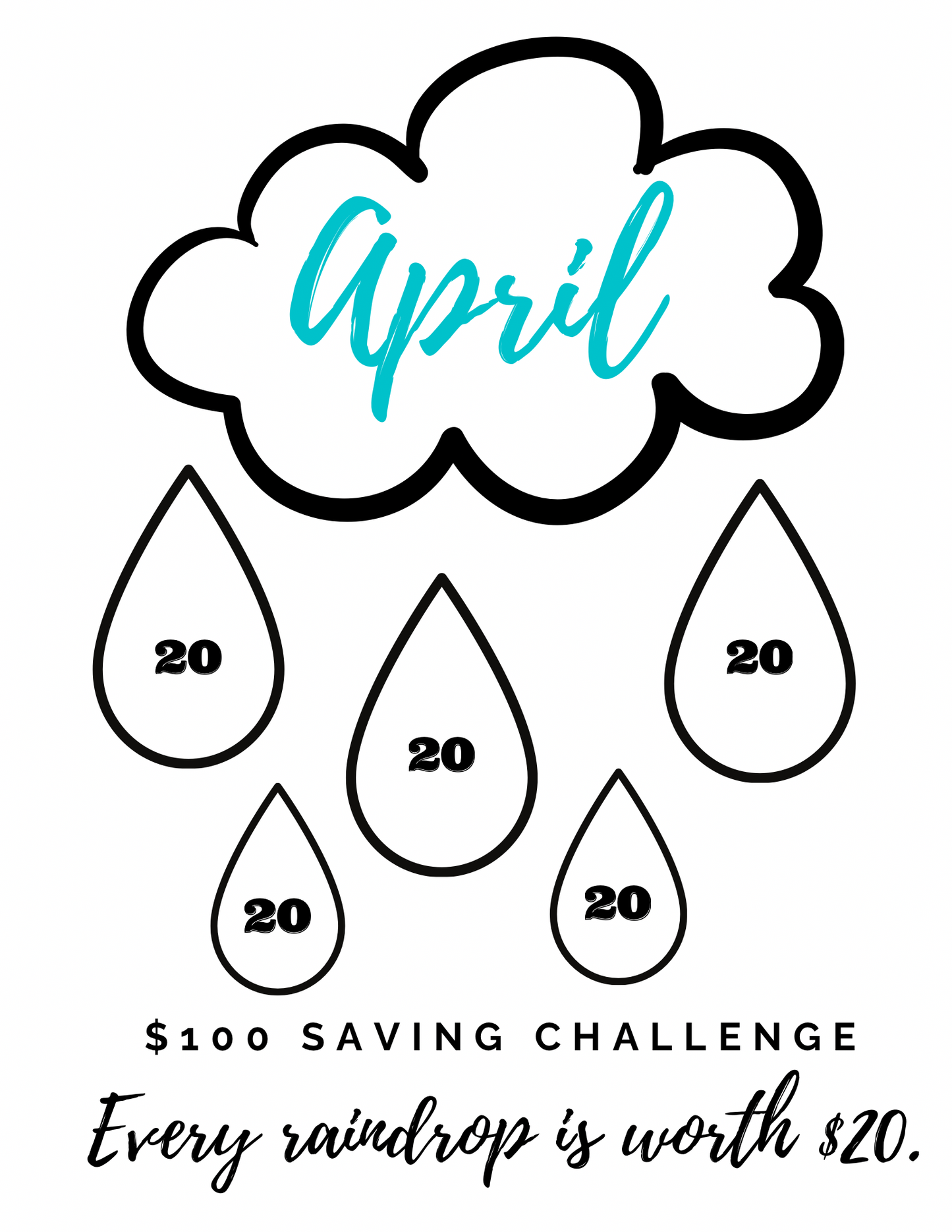 12 Month Saving Challenge