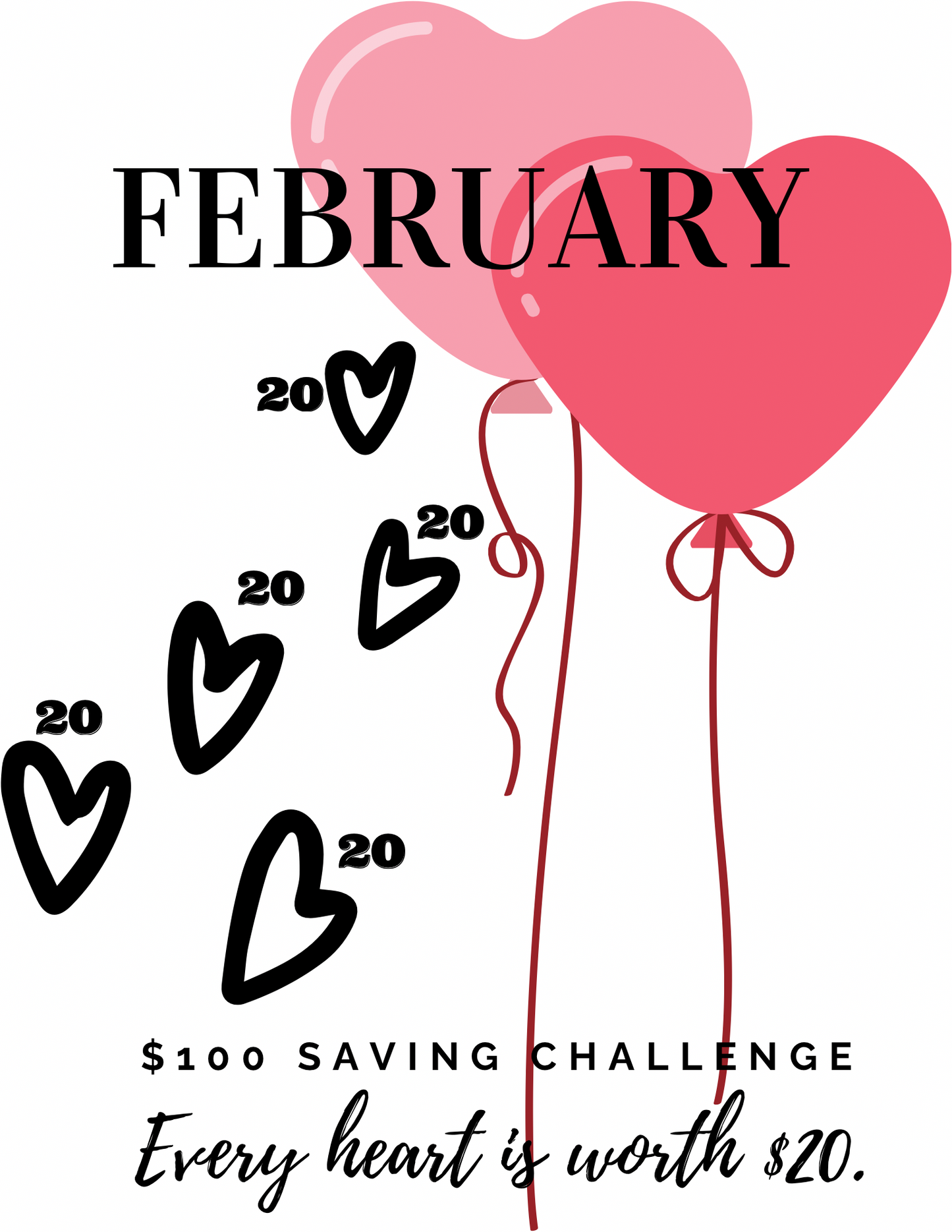 12 Month Saving Challenge
