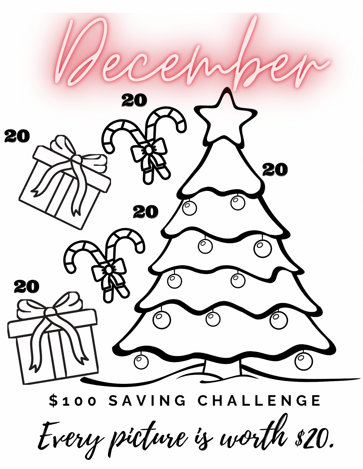 12 Month Saving Challenge