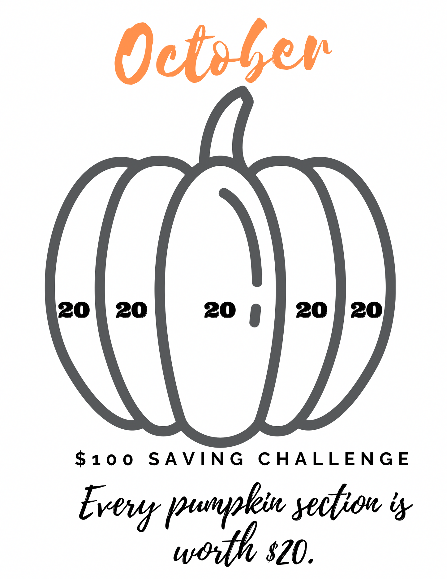 12 Month Saving Challenge