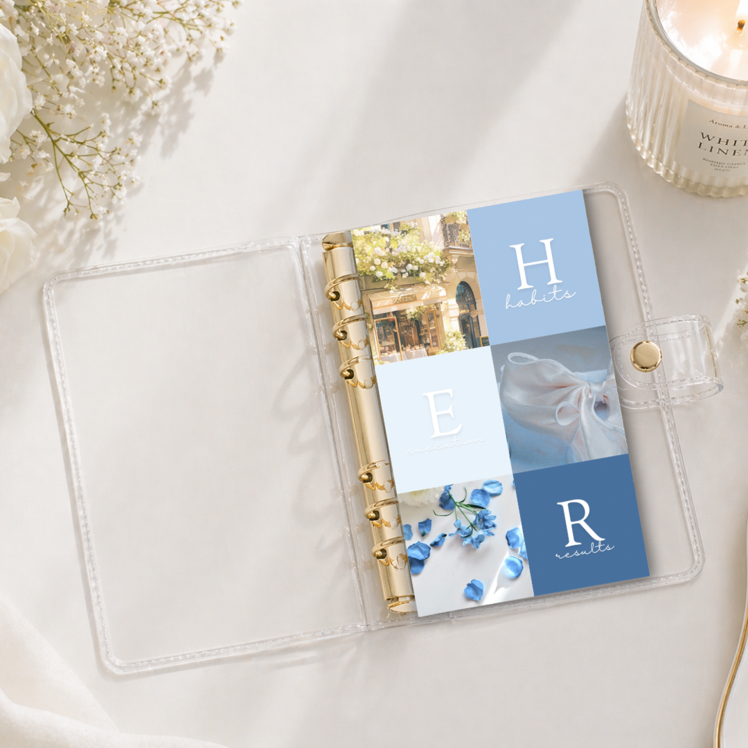 HER blue dashboard - Linen
