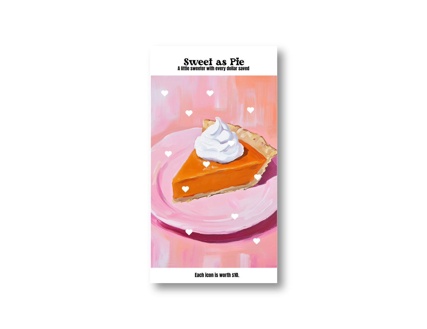 Sweet as Pie - A6 Insert