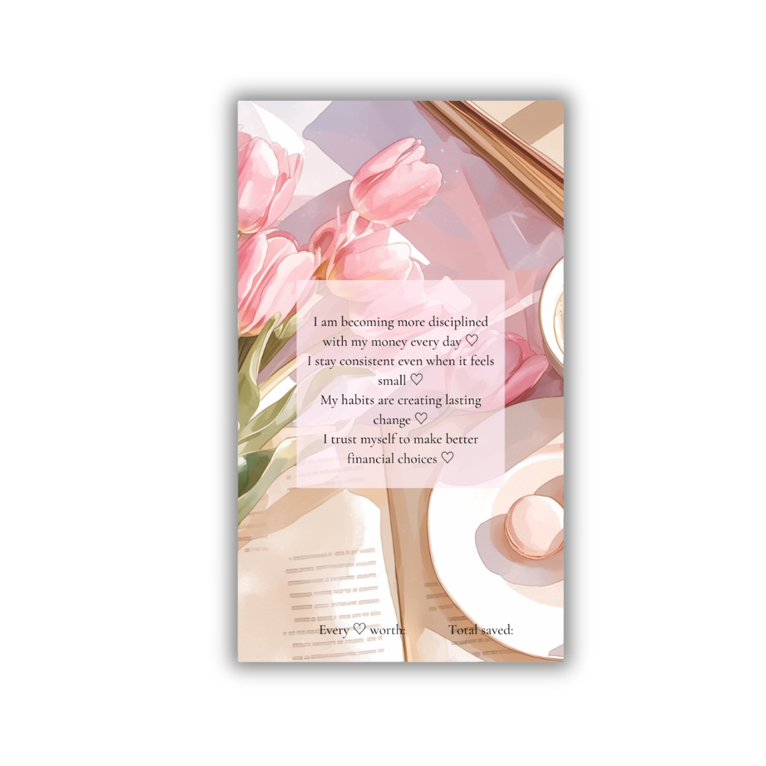 Pink I am becoming - A6 challenge