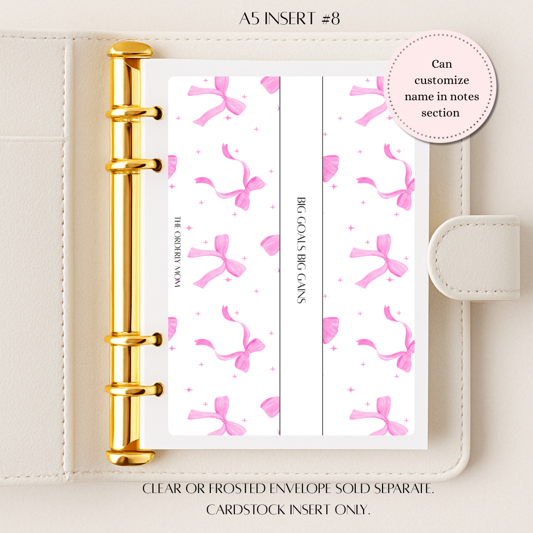 A5 Inserts