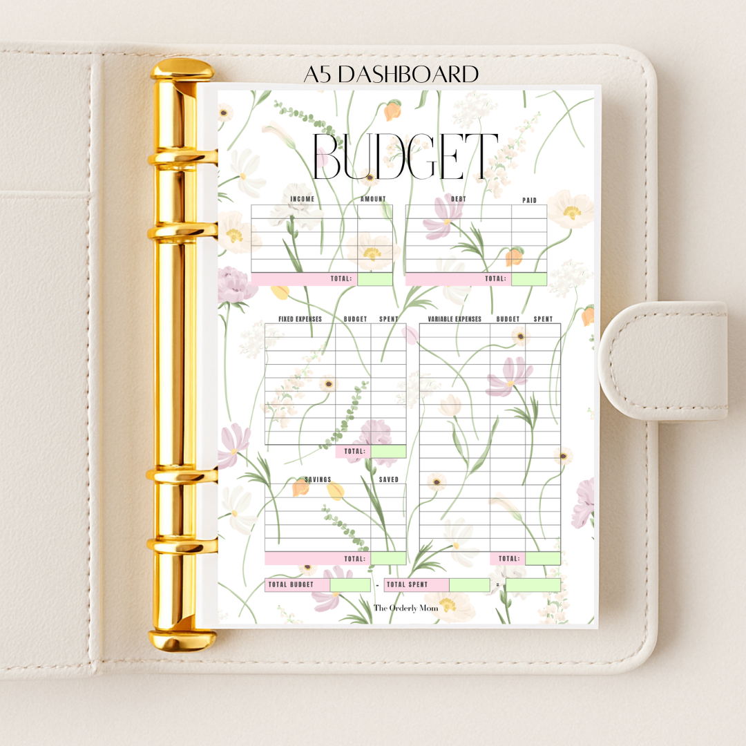 Blush Bloom- A5 Set