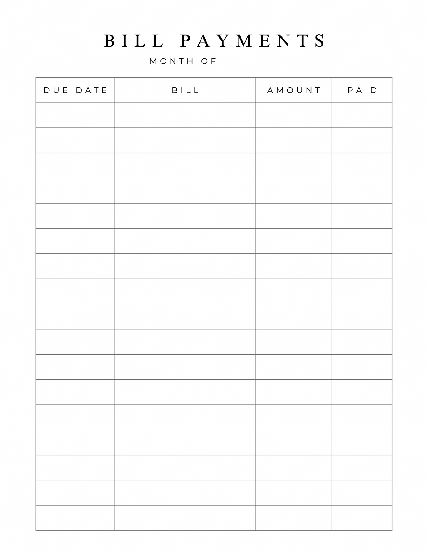 Budget Planner