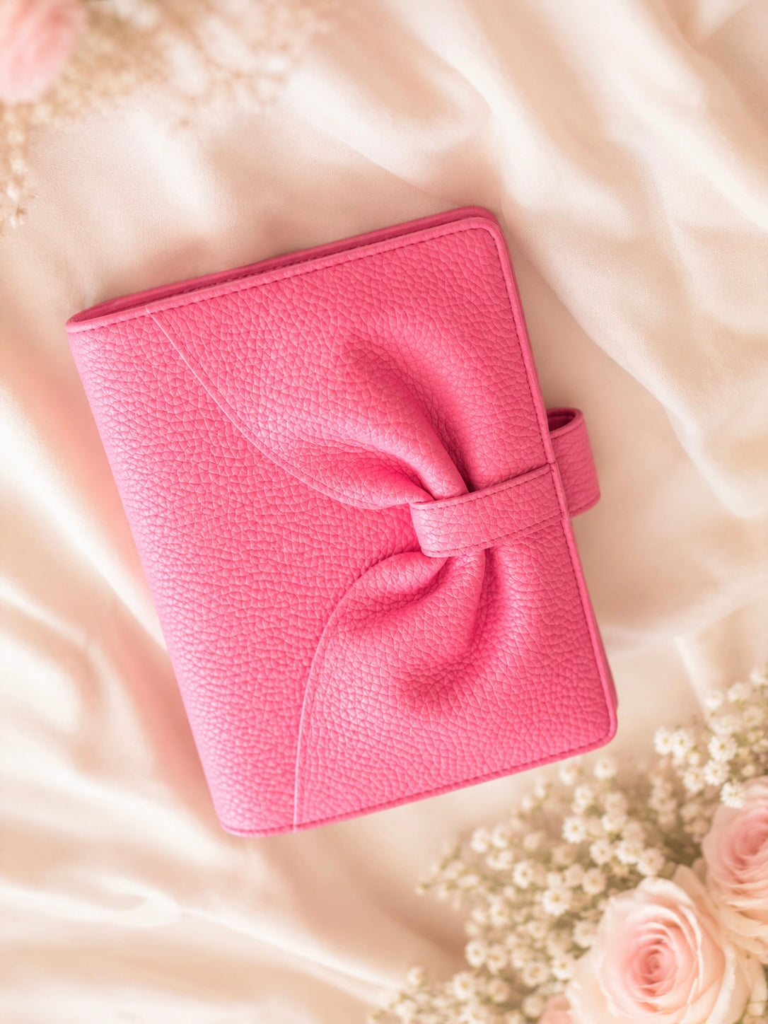 Pink A7 Bow Binder