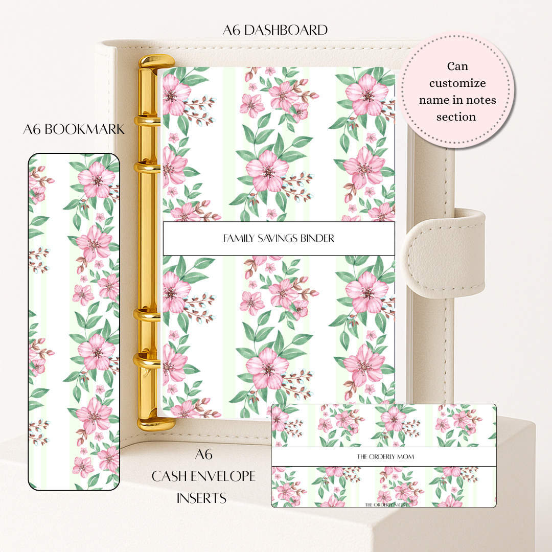Floral Love- A6 set