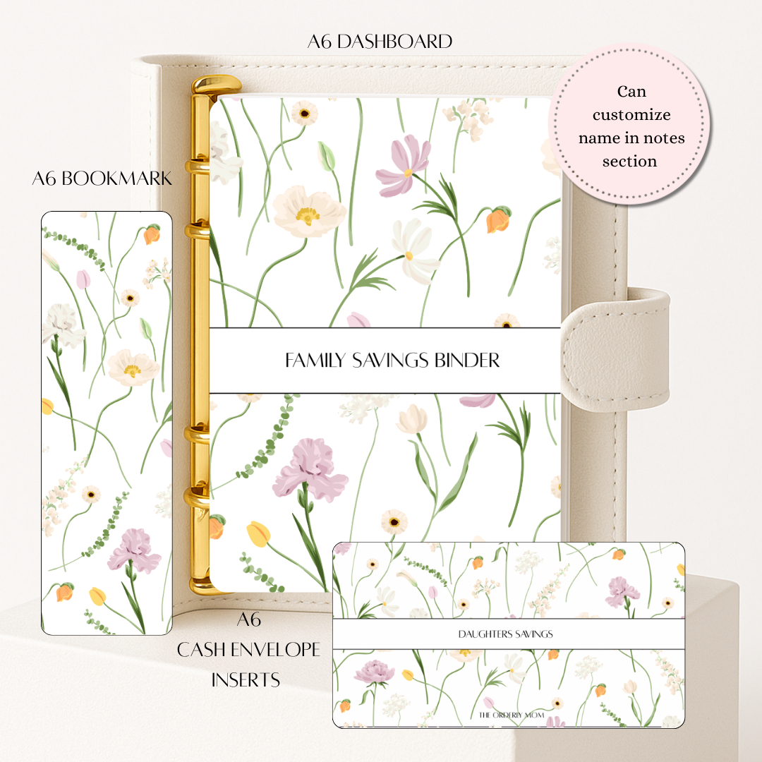 Blush Bloom- A6 set