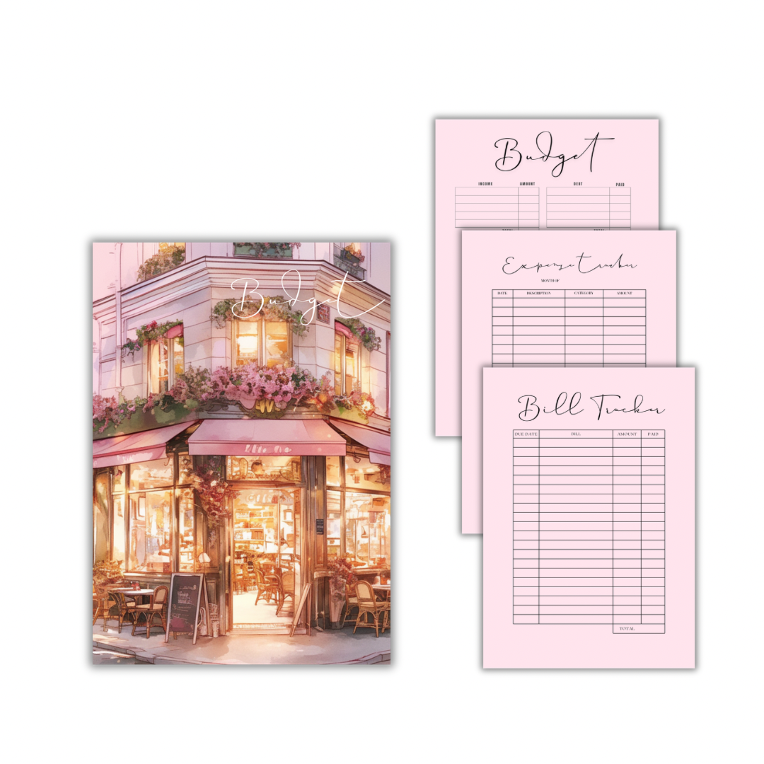 HER budget sheet bundle - Pink