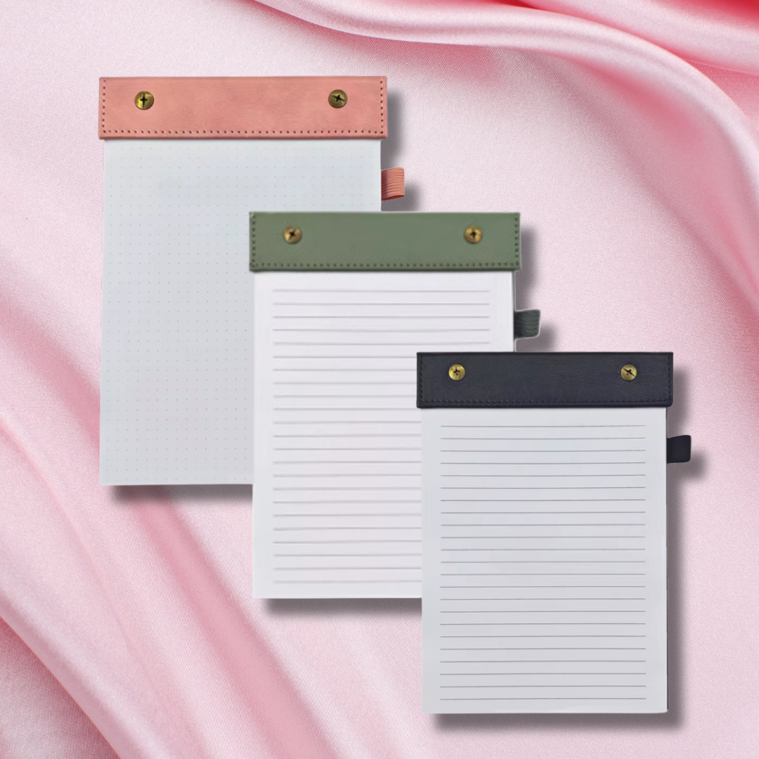 Le bloc-notes bien rangé - ligné et pointillé