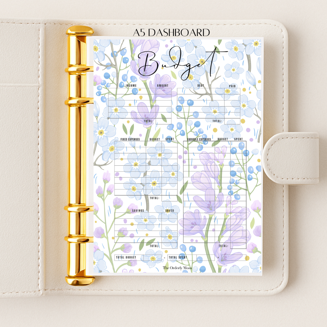 Lilac Bloom - A5 Set