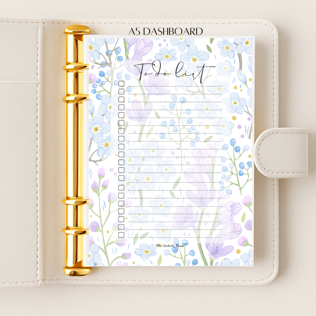 Lilac Bloom - A5 Set