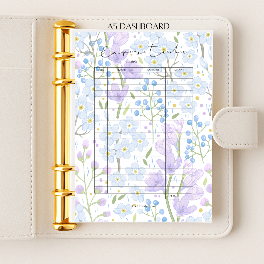 Lilac Bloom - A5 Set