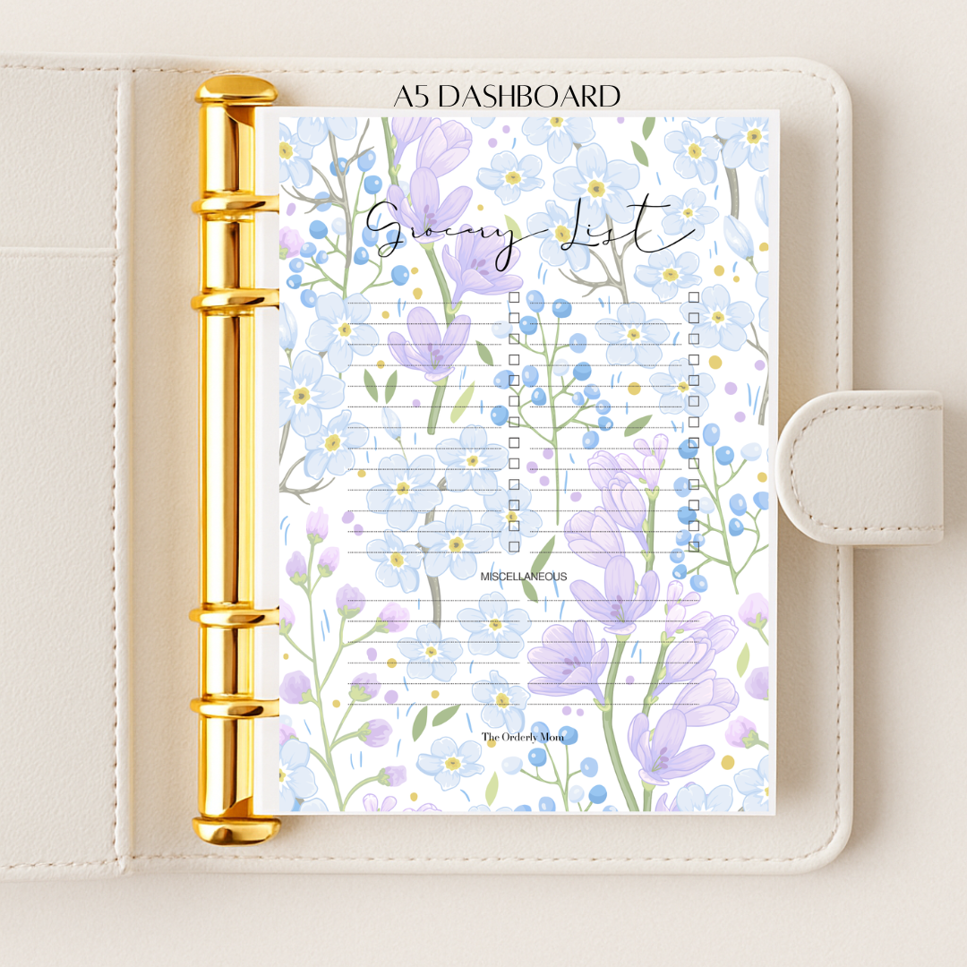 Lilac Bloom - A5 Set