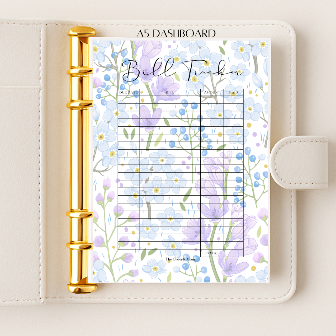 Lilac Bloom - A5 Set