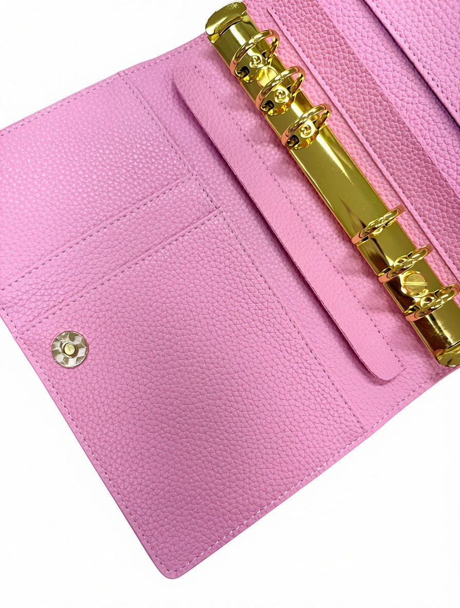 Bella Bow Binder - Blush Bloom