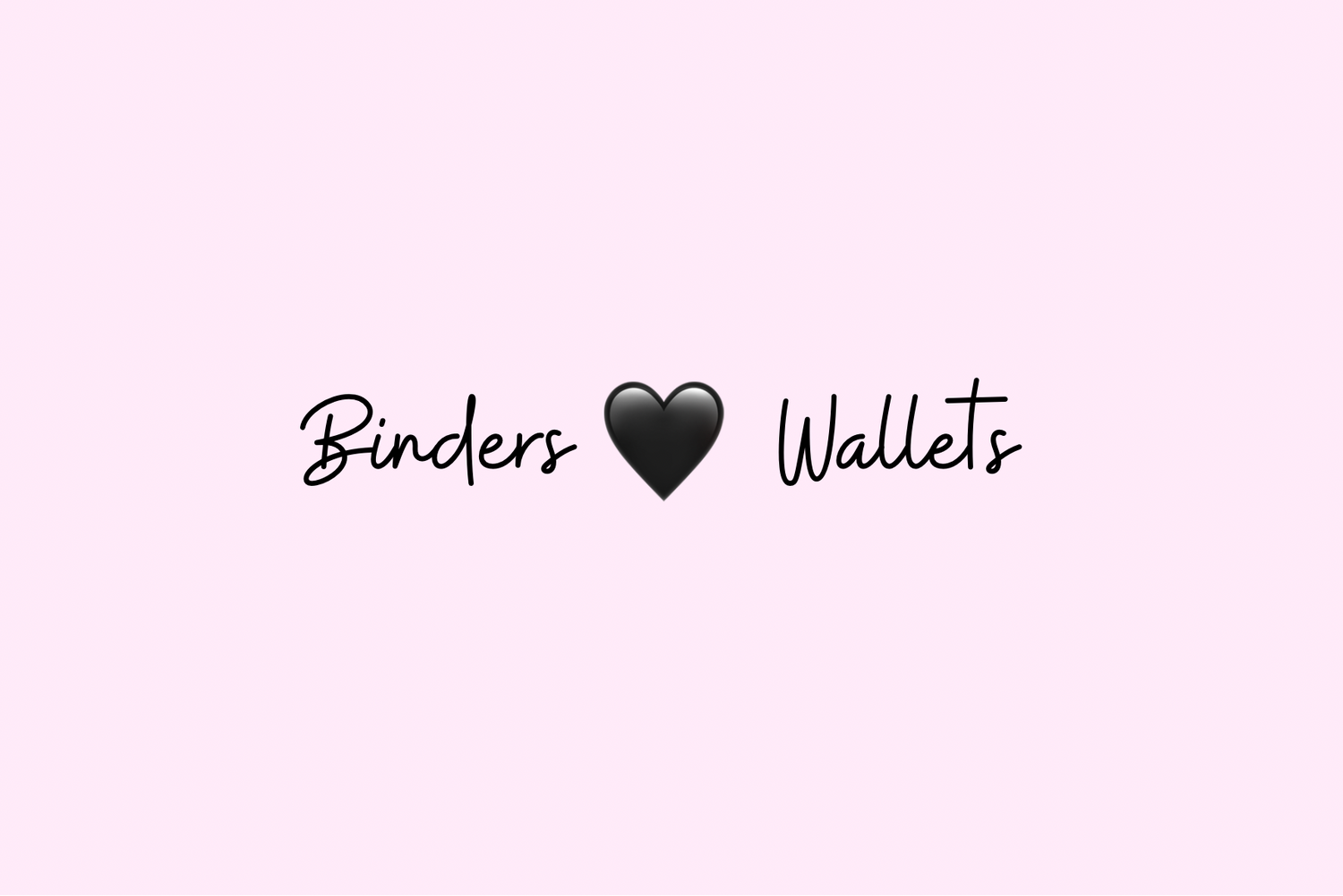 Binders & Wallets