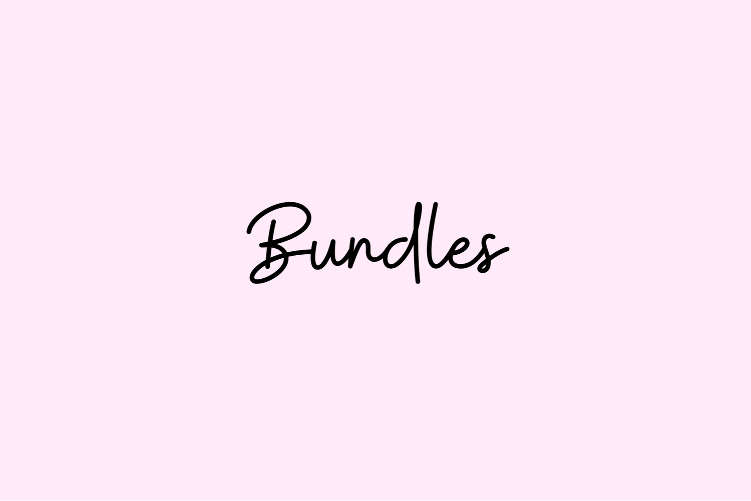 Bundles