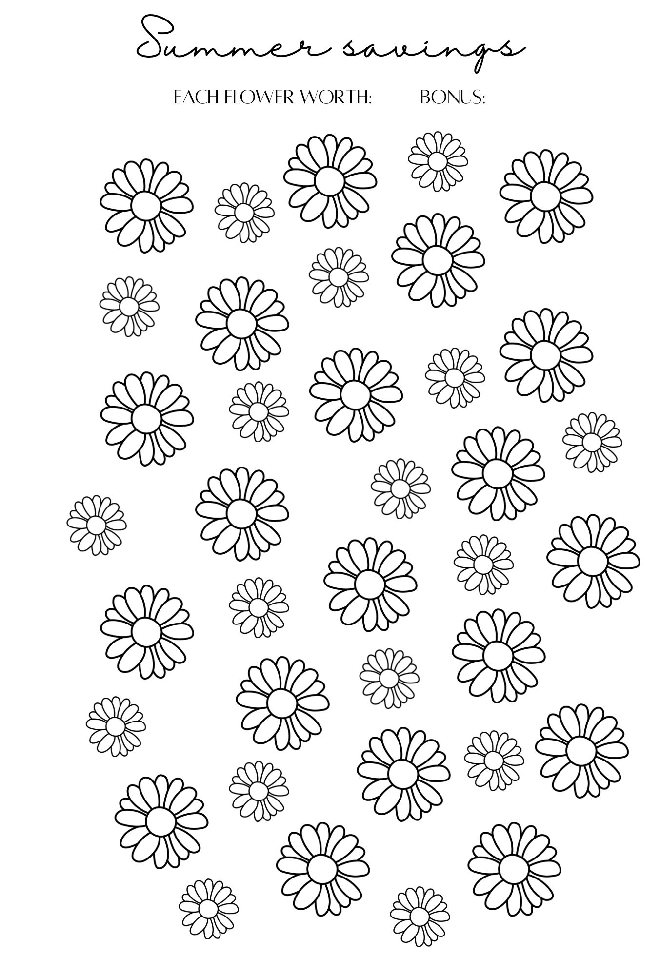 Pretty Pennies Challenge Book