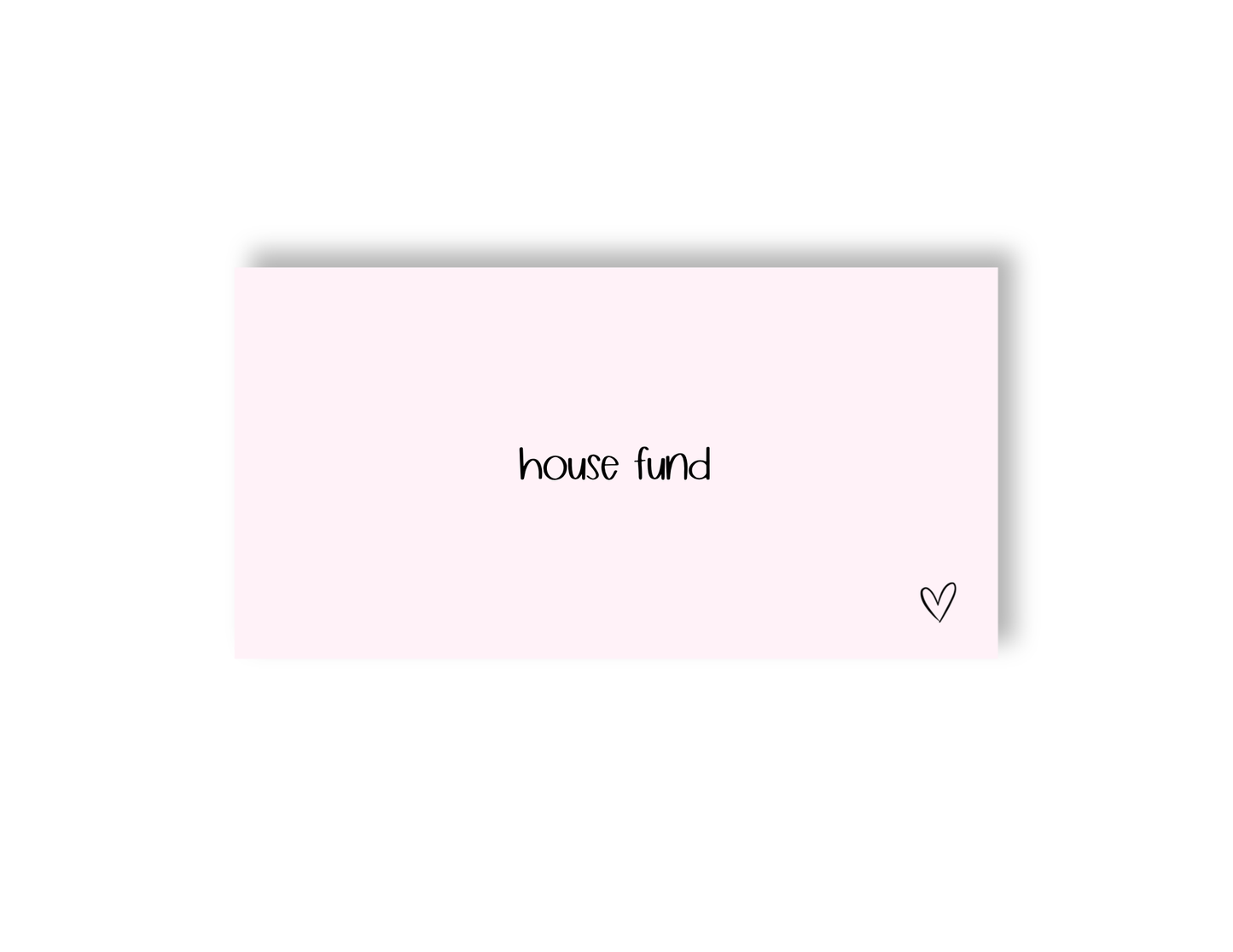 Cutie Cash Envelope