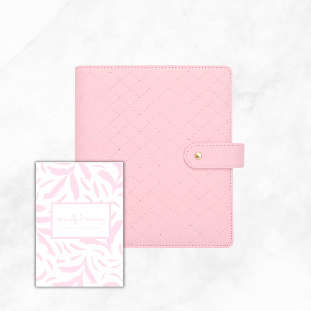 Mindful Money 12 Month Bundle Challenge - A5 binder set