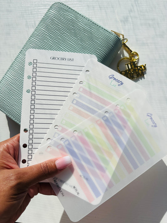 A6 Dashboard | Grocery List