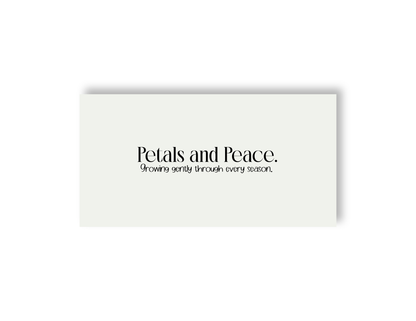Petals and Peace - A6