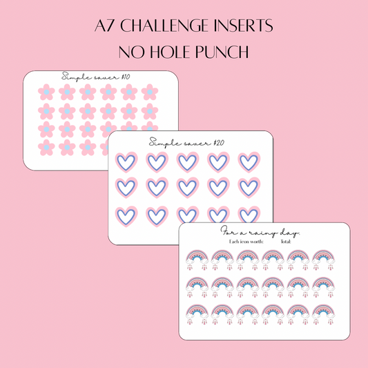 A7 Challenge Set | Simple Savers Pack