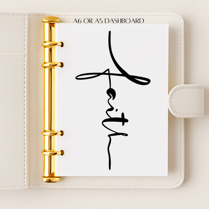 Minimalist dashboards - A6