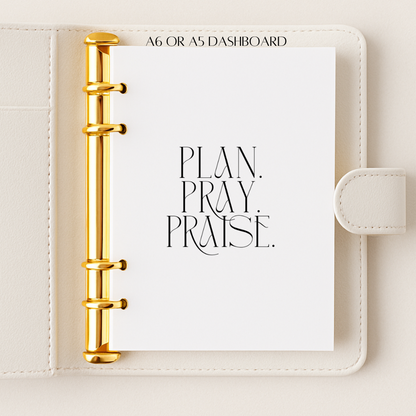 Minimalist dashboards - A6