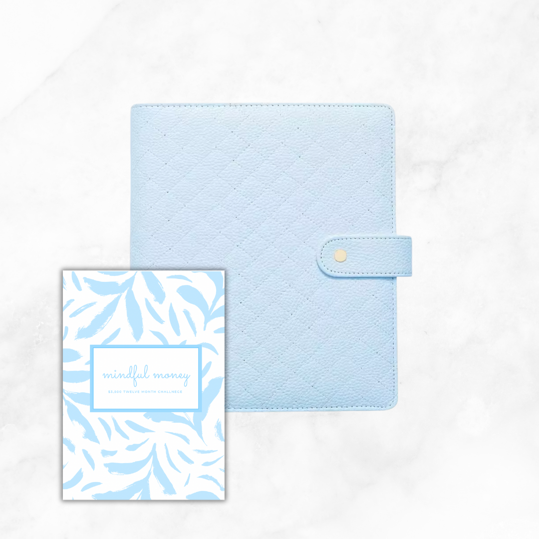 Mindful Money 12 Month Bundle Challenge - A5 binder set