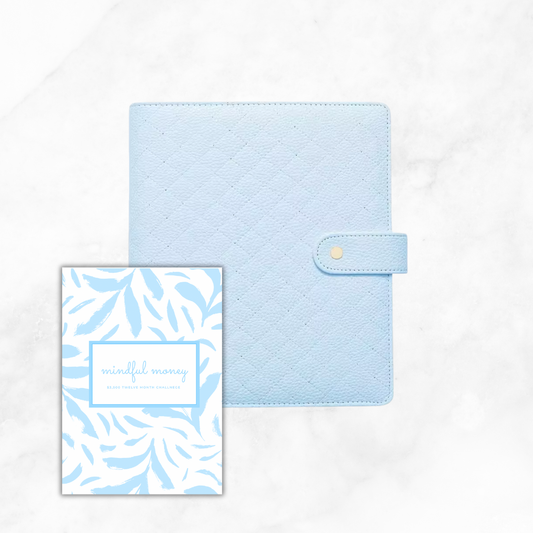 Mindful Money 12 Month Bundle Challenge - A5 binder set