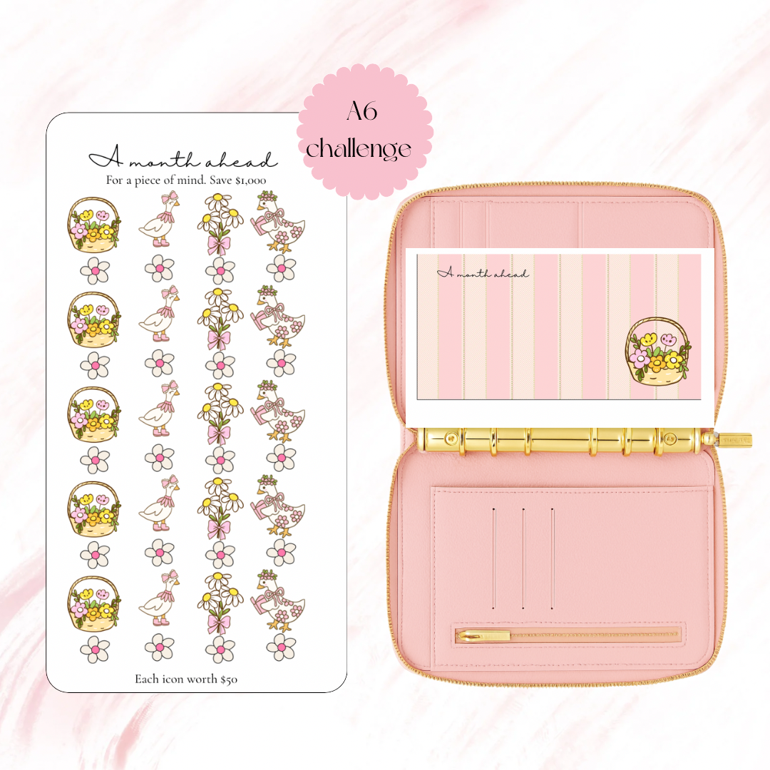 Savings Challenge - Month Ahead