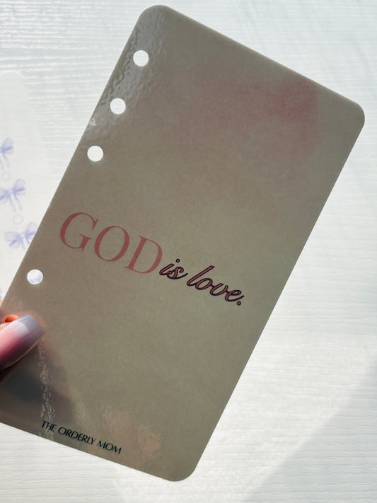 A6 Dasboard | God is love
