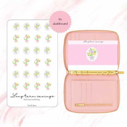 Pretty Prepared Bundles - Cash Envelope & Dashboard