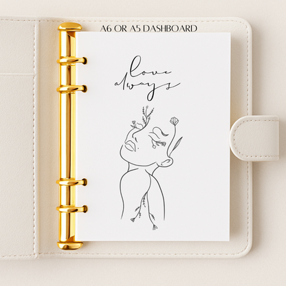 Minimalist dashboards - A6