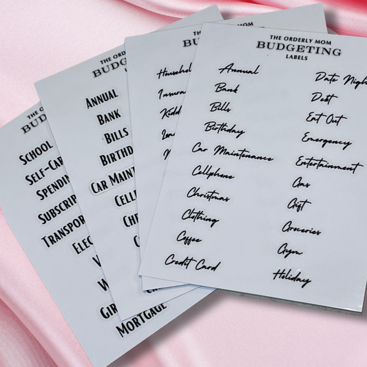 A6 Tab labels- Pack of 2