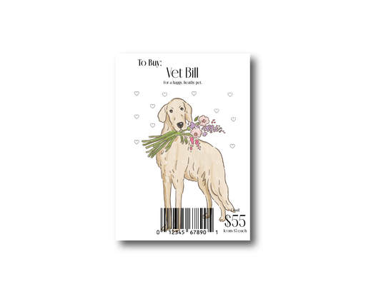 Vet Bill - A7