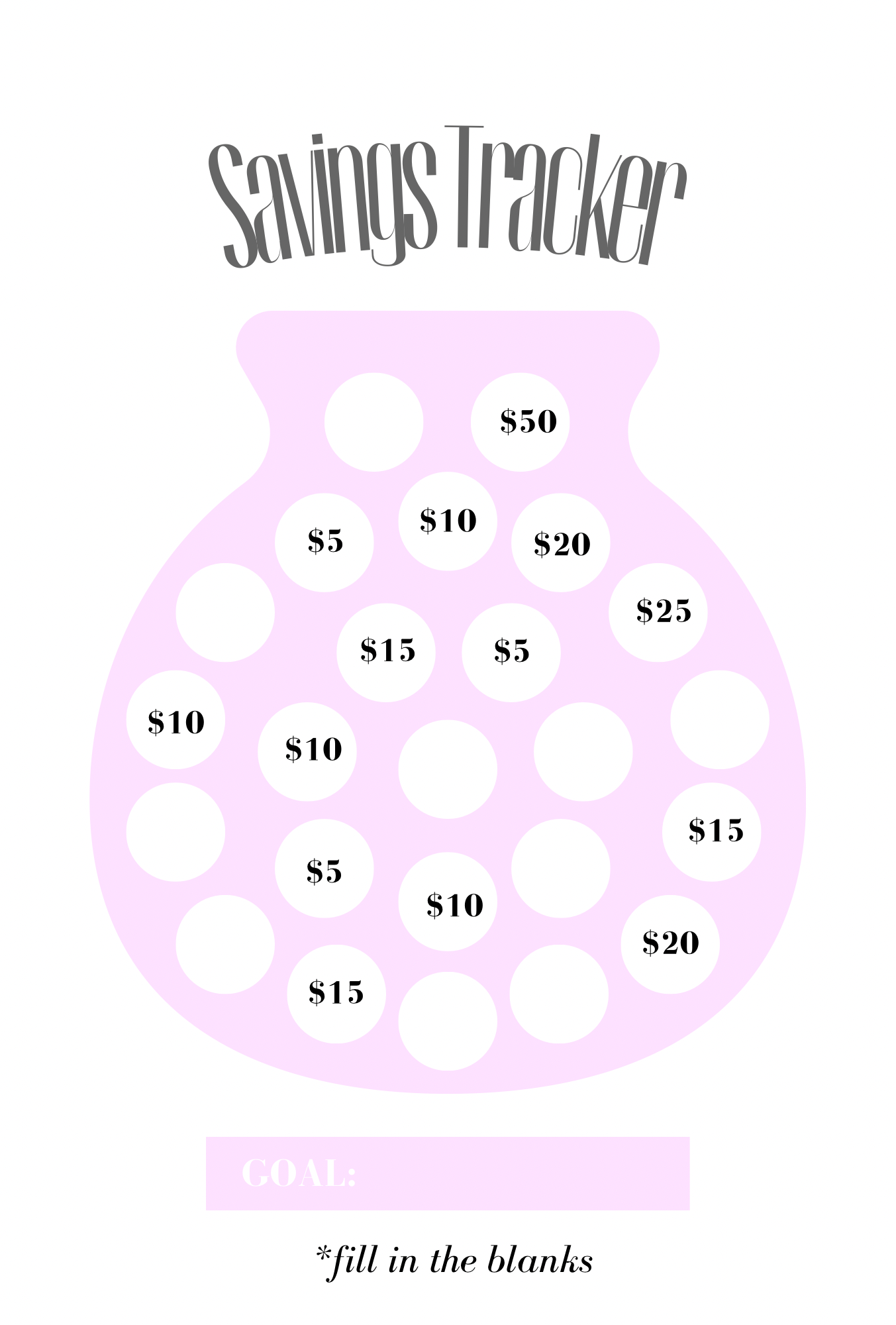 Pretty Pennies Challenge Book