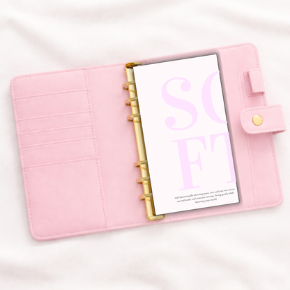 Linen - Pink Soft Life Dashboard Set of 2