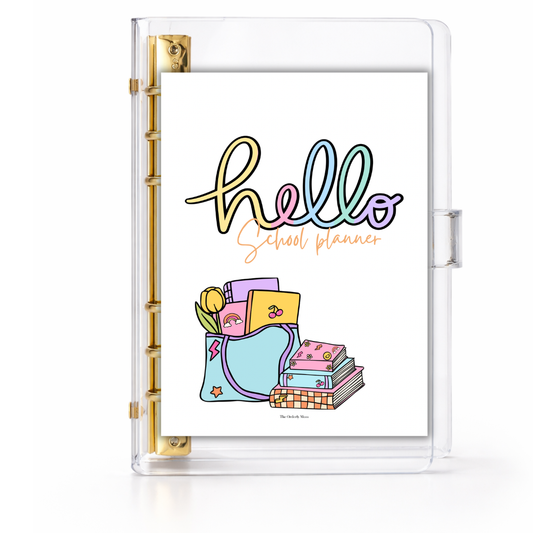 Back to School Planner