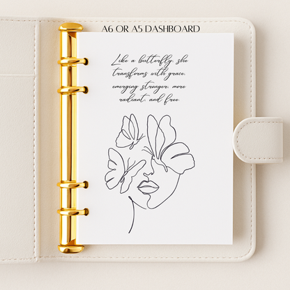 Minimalist dashboards - A6