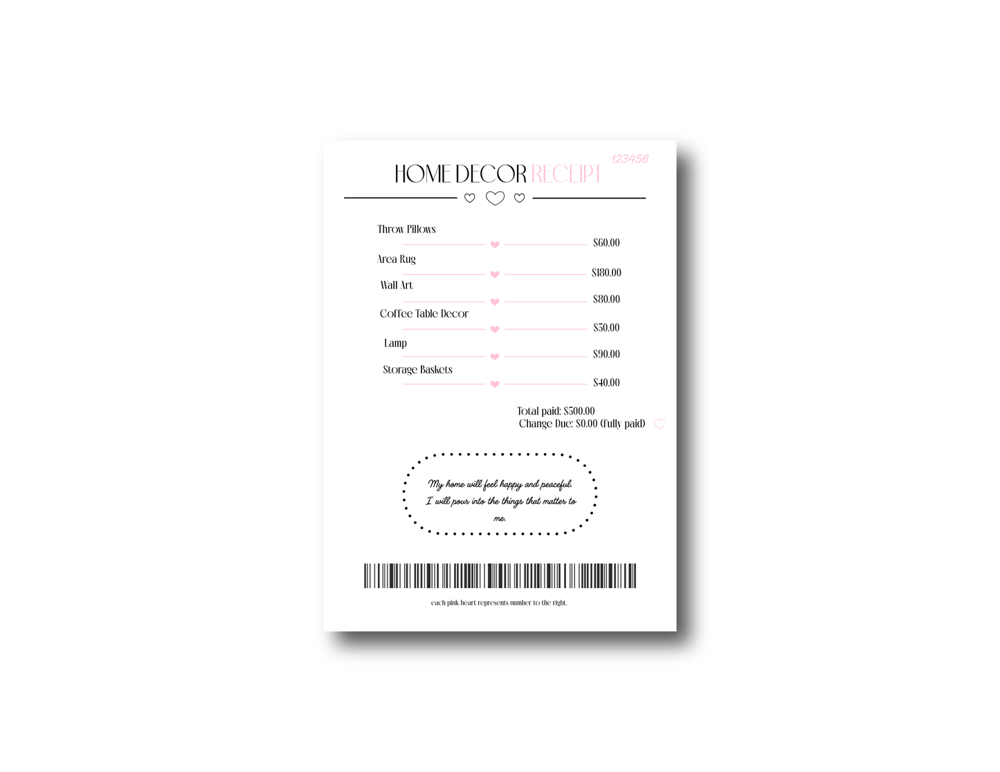 The Receipt Book Bundle