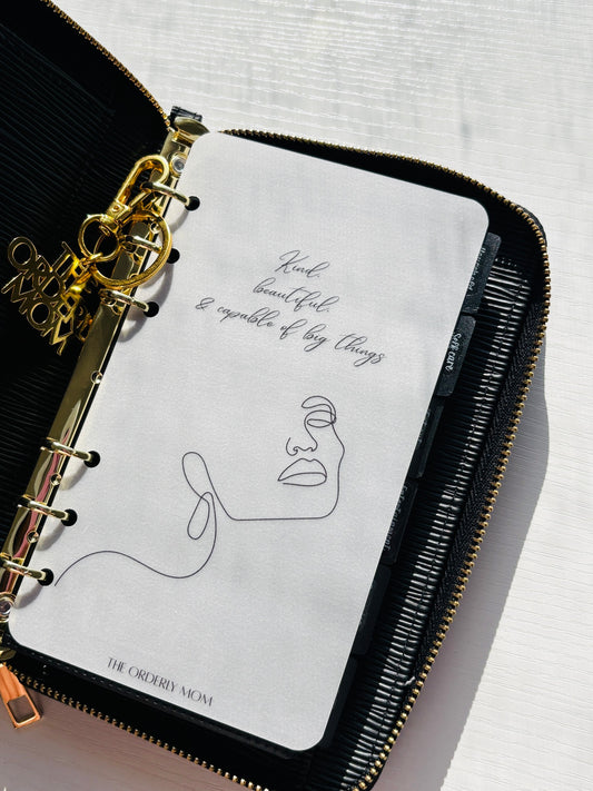 A6 Vellum Dashboard | Kind Beautiful