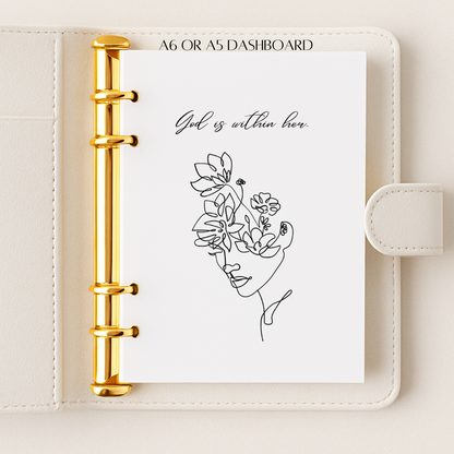 Minimalist dashboards - A6