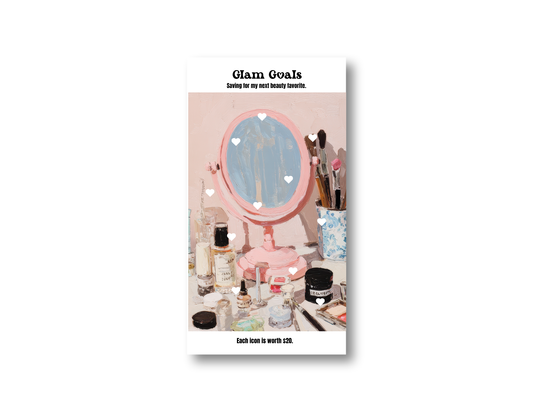 Glam Goals - A6 Insert