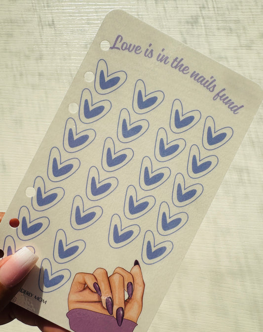 A6 Dasboard | Love is in the nails