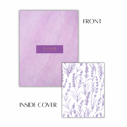 Daily Weekly Monthly Planner - Undated